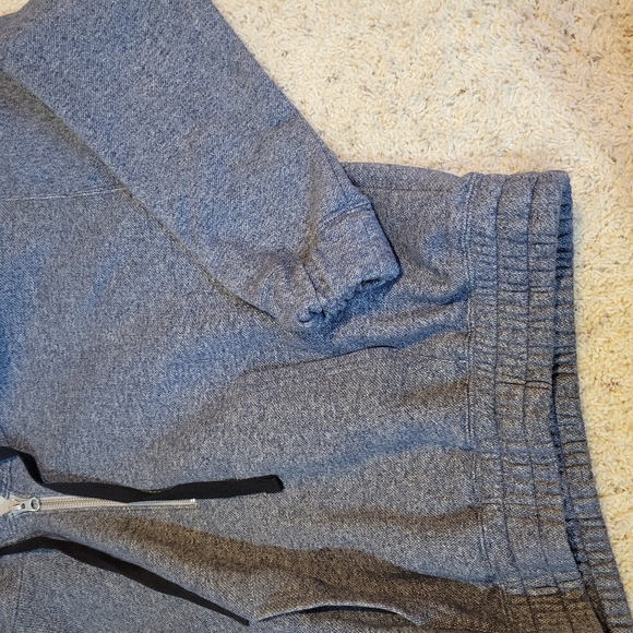 Brand new without tags!-women's cropped fleece sweatshirt hoodie-3/4" zip - Picture 11 of 16